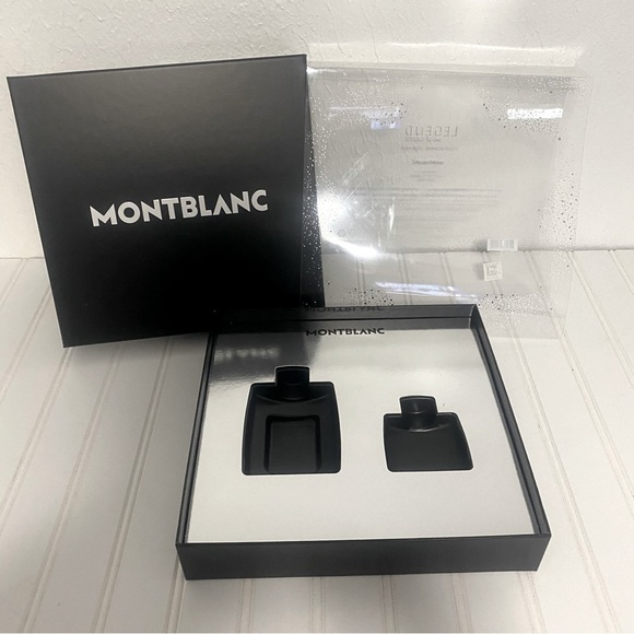 MONTBLANC Cologne Gift Box Black (EMPTY BOX ONLY) - Picture 1 of 8